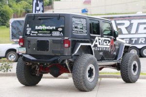 Jeep Wrangler JK Bumper - Rear - Artec Industries - `07-`18